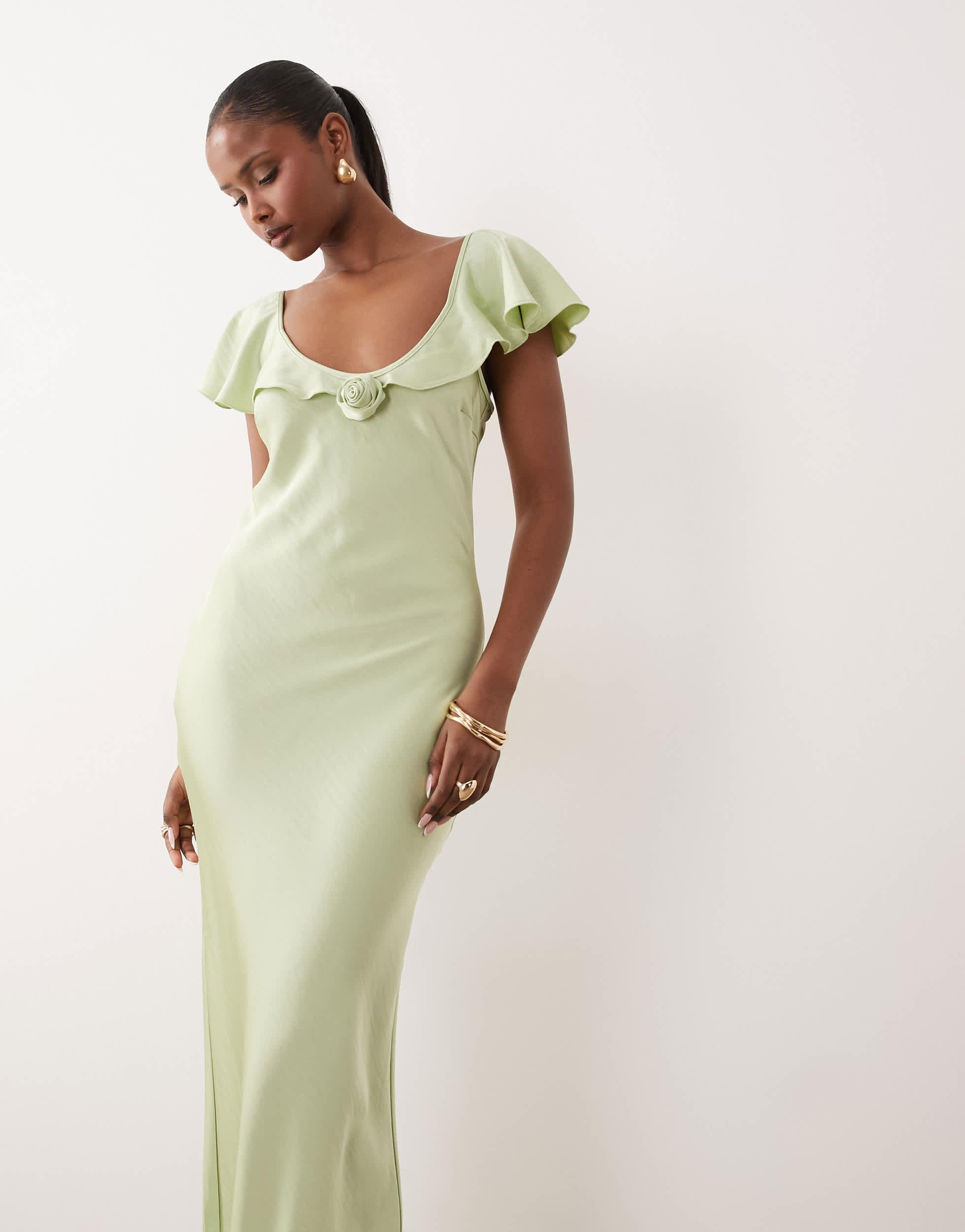 vero moda green dress Buy Vero Moda Green & zomp Ethnic Motifs A-Line Midi Dress - Dresses for Women 18786580