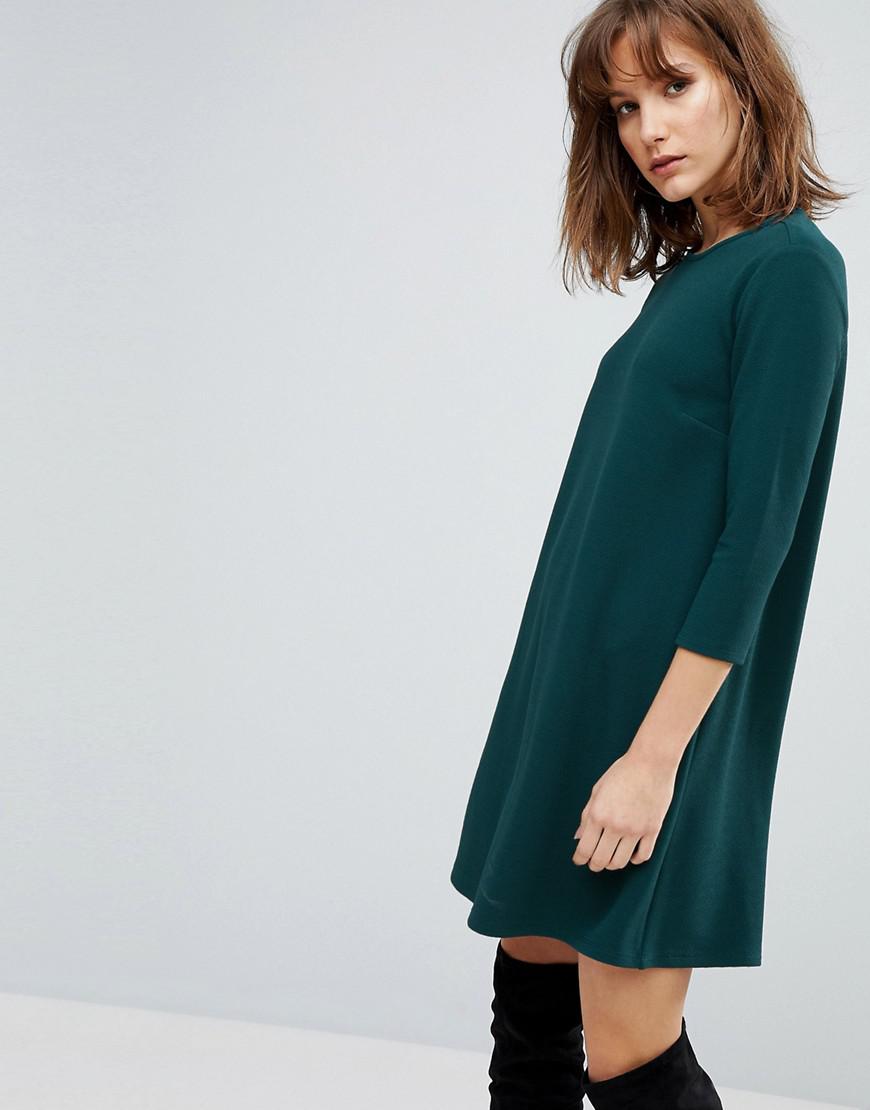 stradivarius green dress