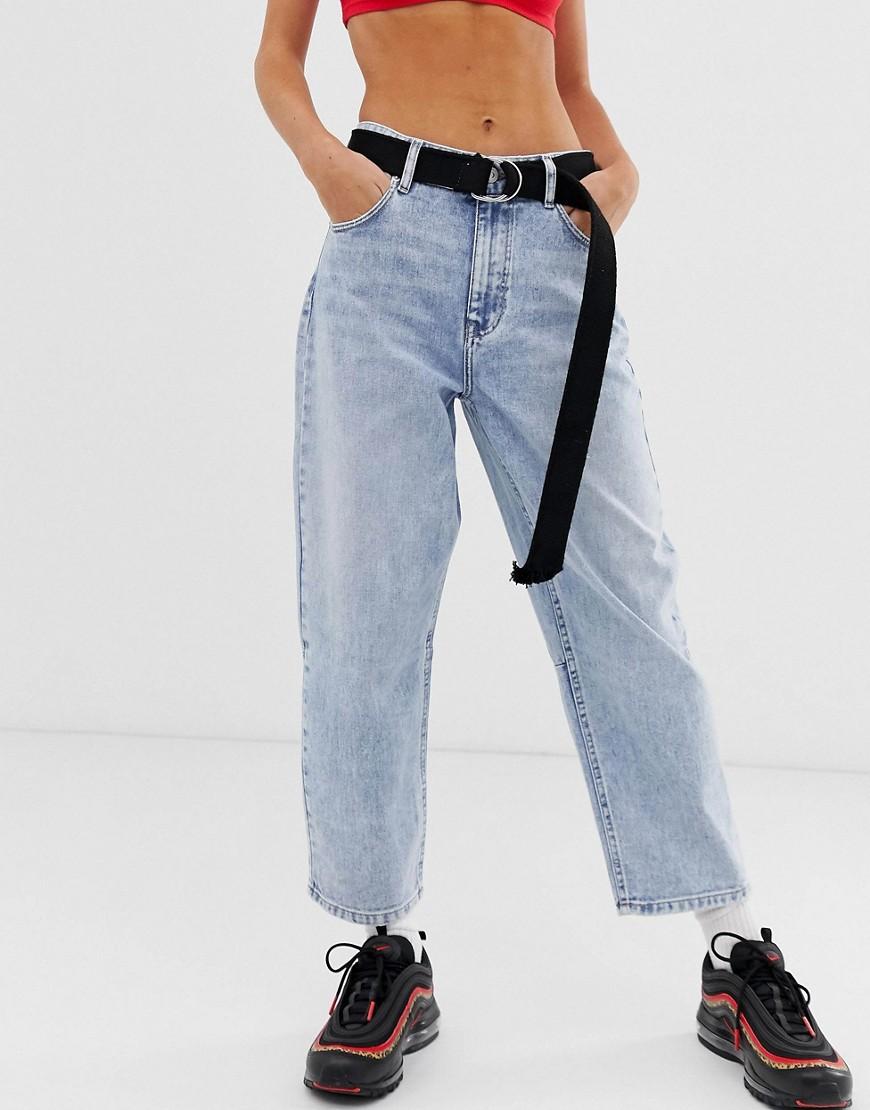 bershka wide leg jeans