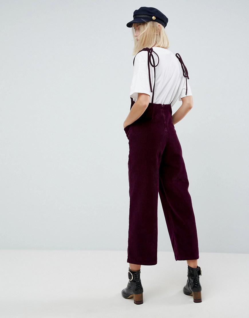 asos cord jumpsuit