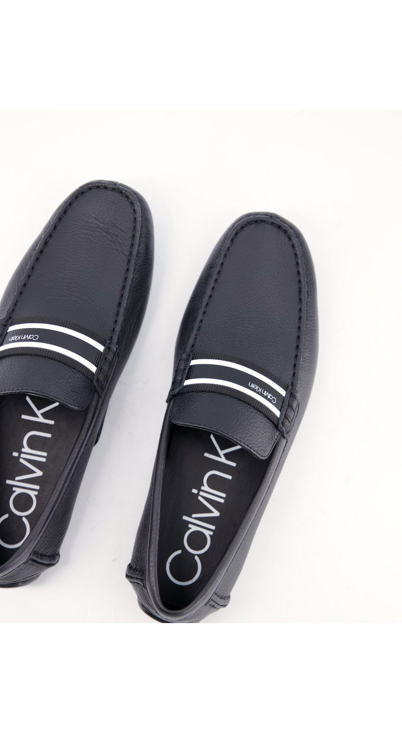 Calvin Klein Kashton Driving Shoes in Black for Men | Lyst Australia