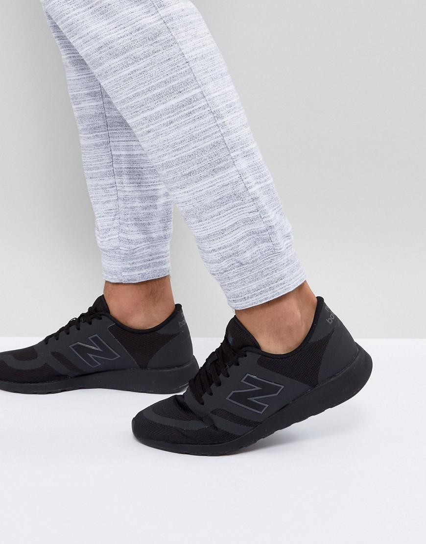 New Balance 420 Trainers In Black 