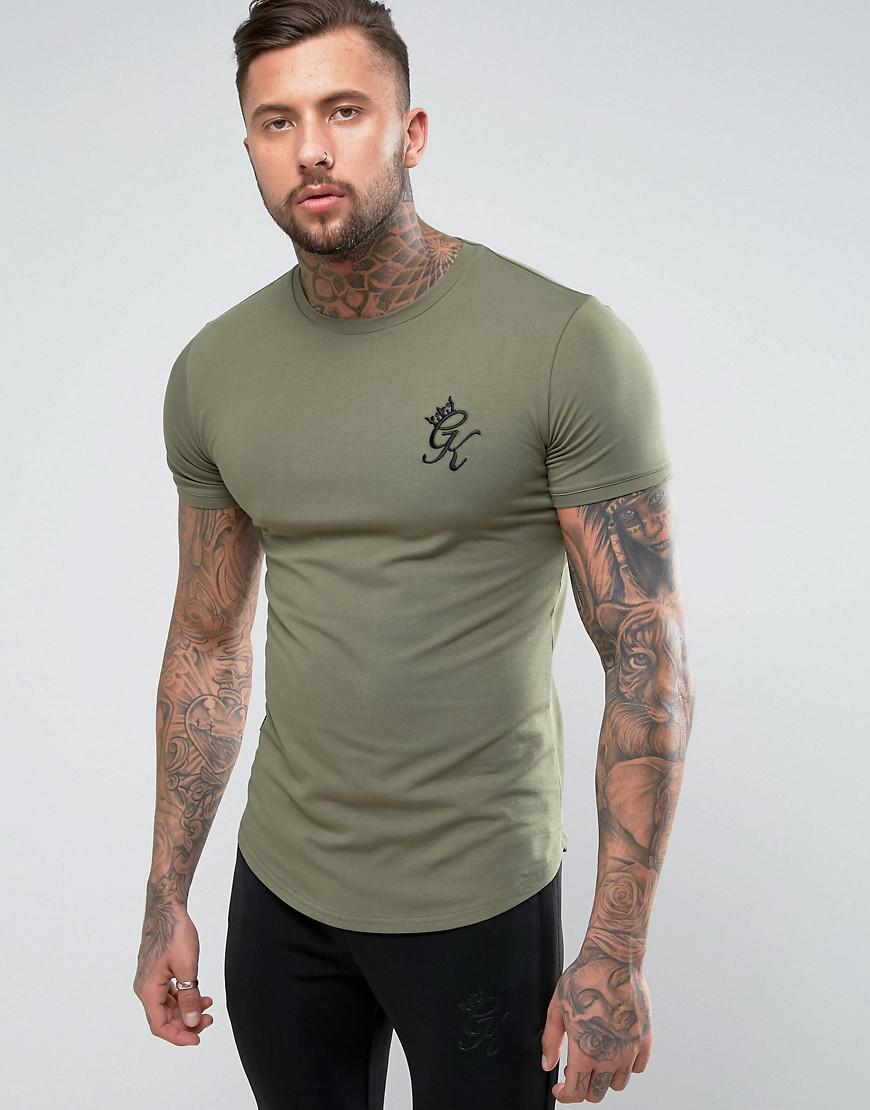 khaki green gym king tracksuit