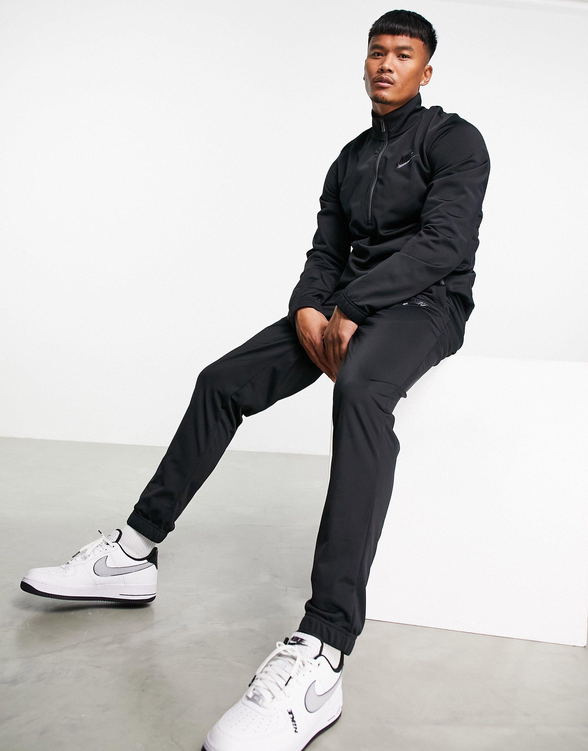 nike half zip tracksuit