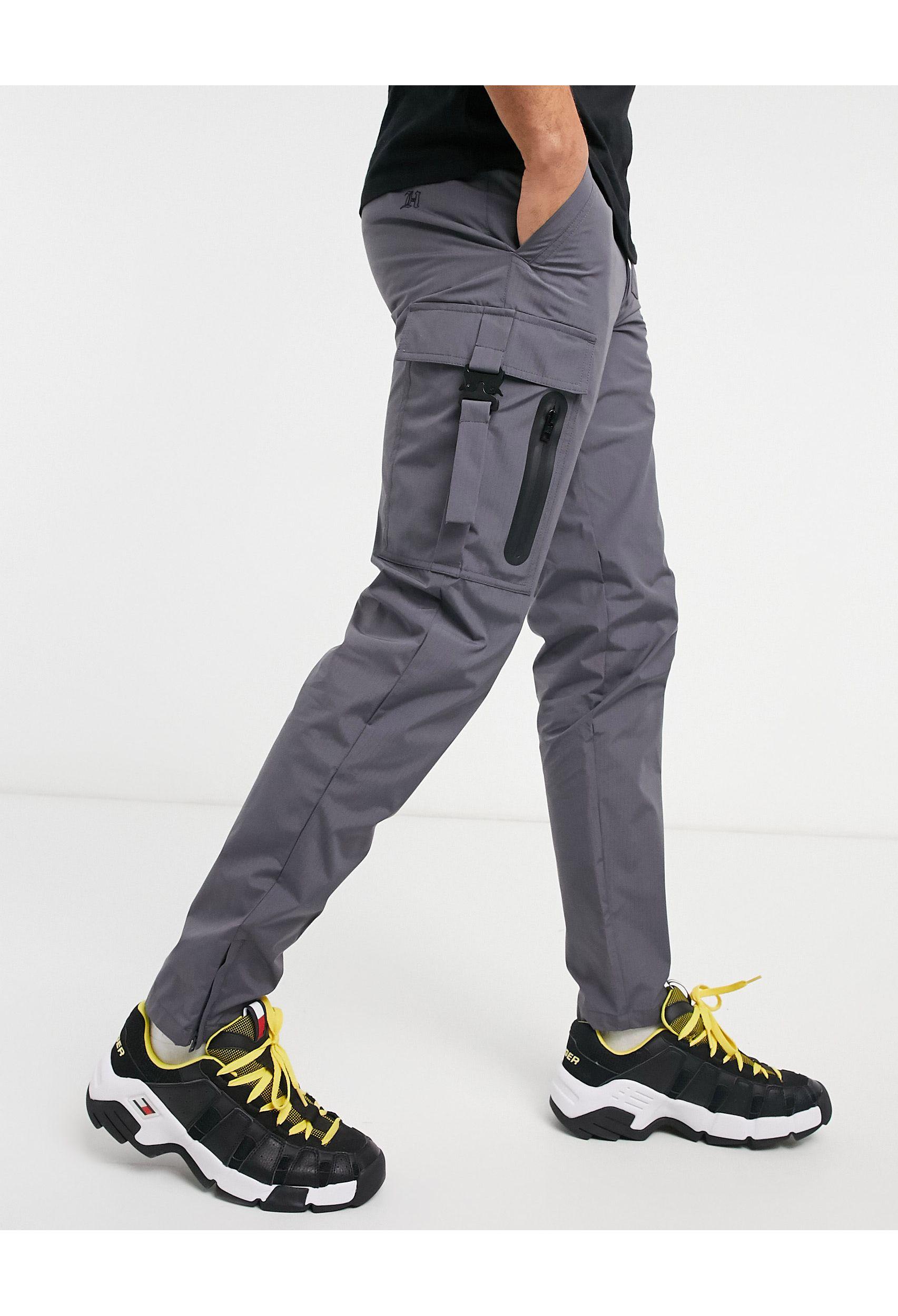 Tommy Hilfiger X Lewis Hamilton Cargo Trousers in Grey for Men | Lyst  Australia