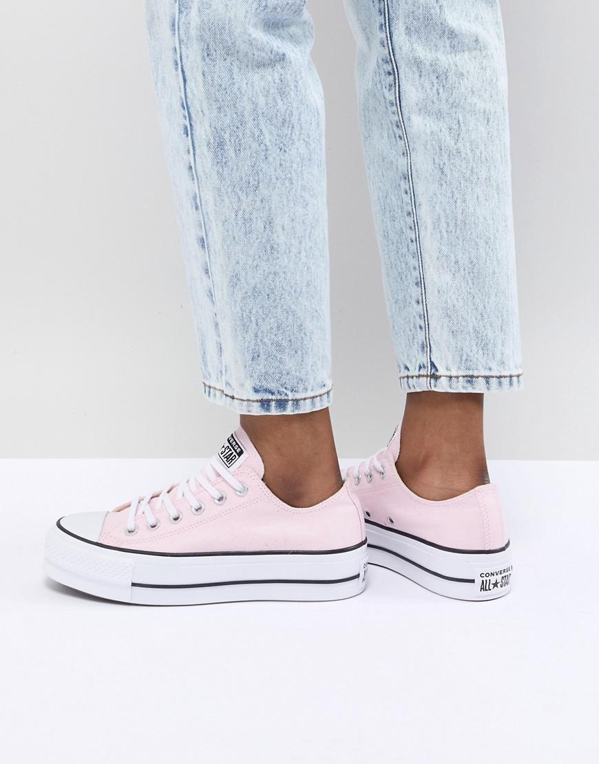 Converse Chuck Taylor All Star Platform Sneakers In Pink | Lyst UK