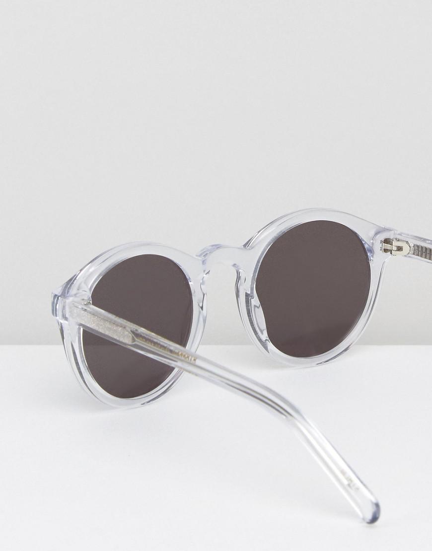 Monokel Monokel Round Sunglasses Barstow In Clear for Men - Lyst