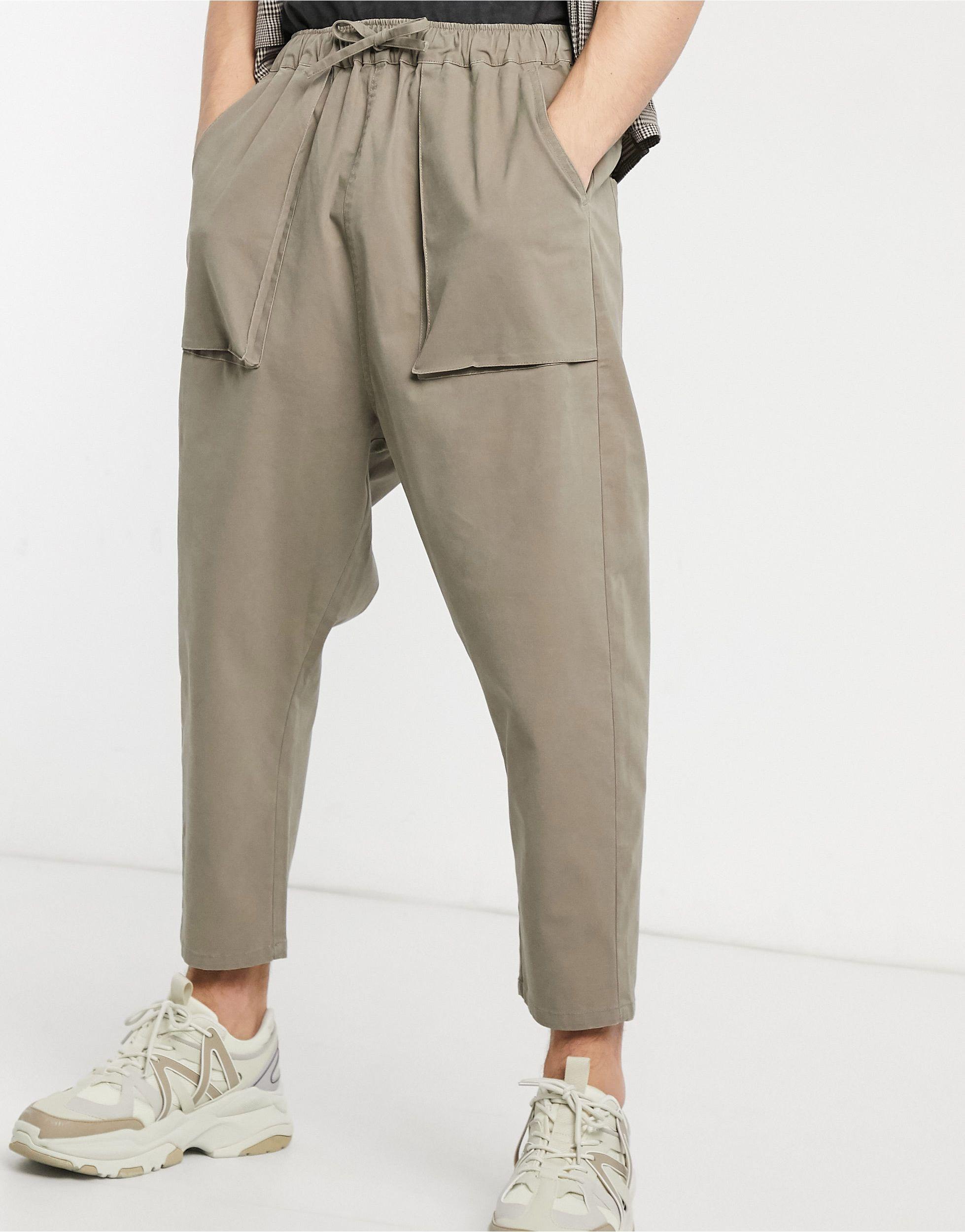 ASOS Drop Chinos in for Men | Lyst