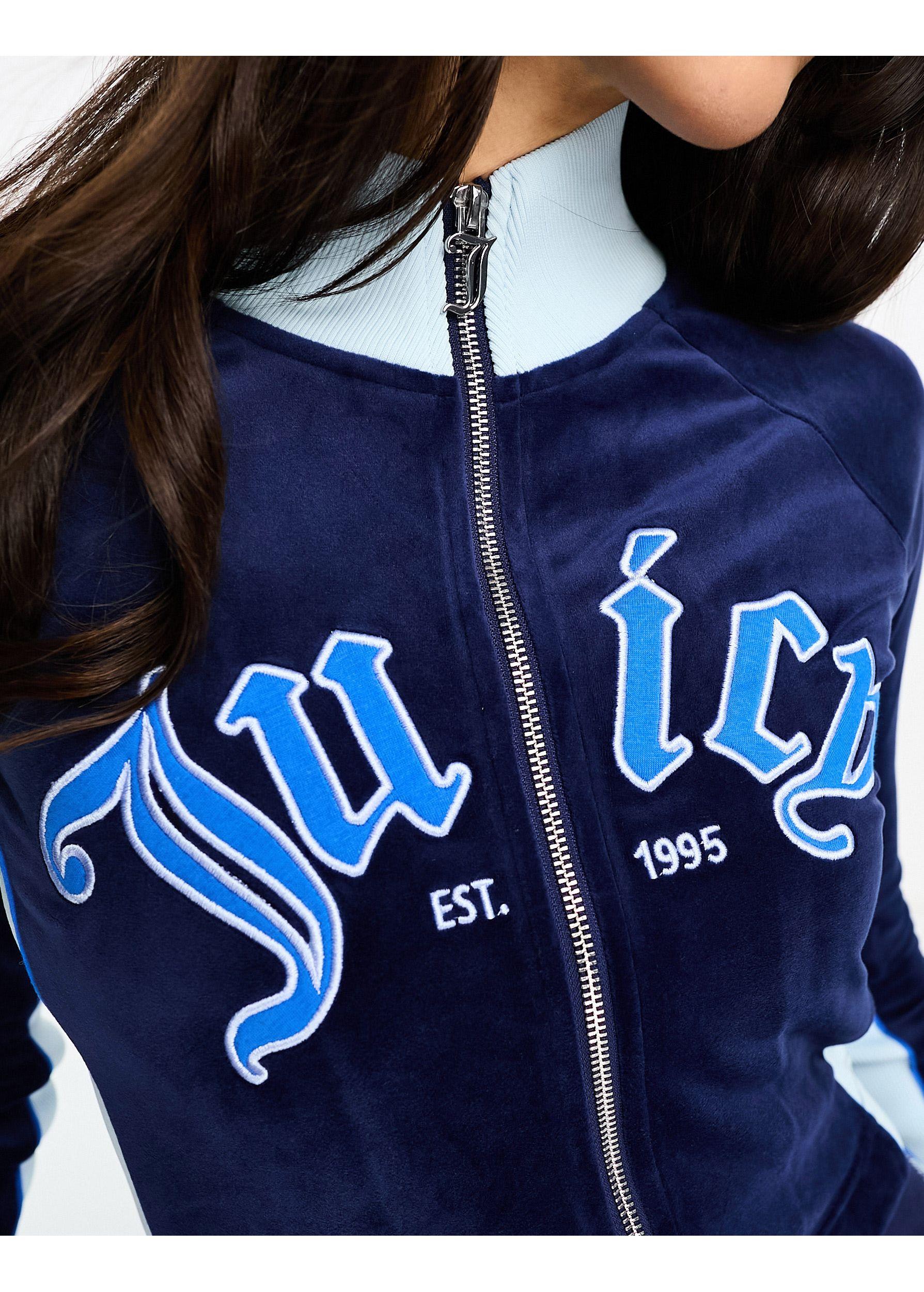 [Juicy Couture]ダイアモンドロゴ 上下セット 海外限定RightBlue Buy Juicy Couture Light Blue Slim Diamante Hoodie