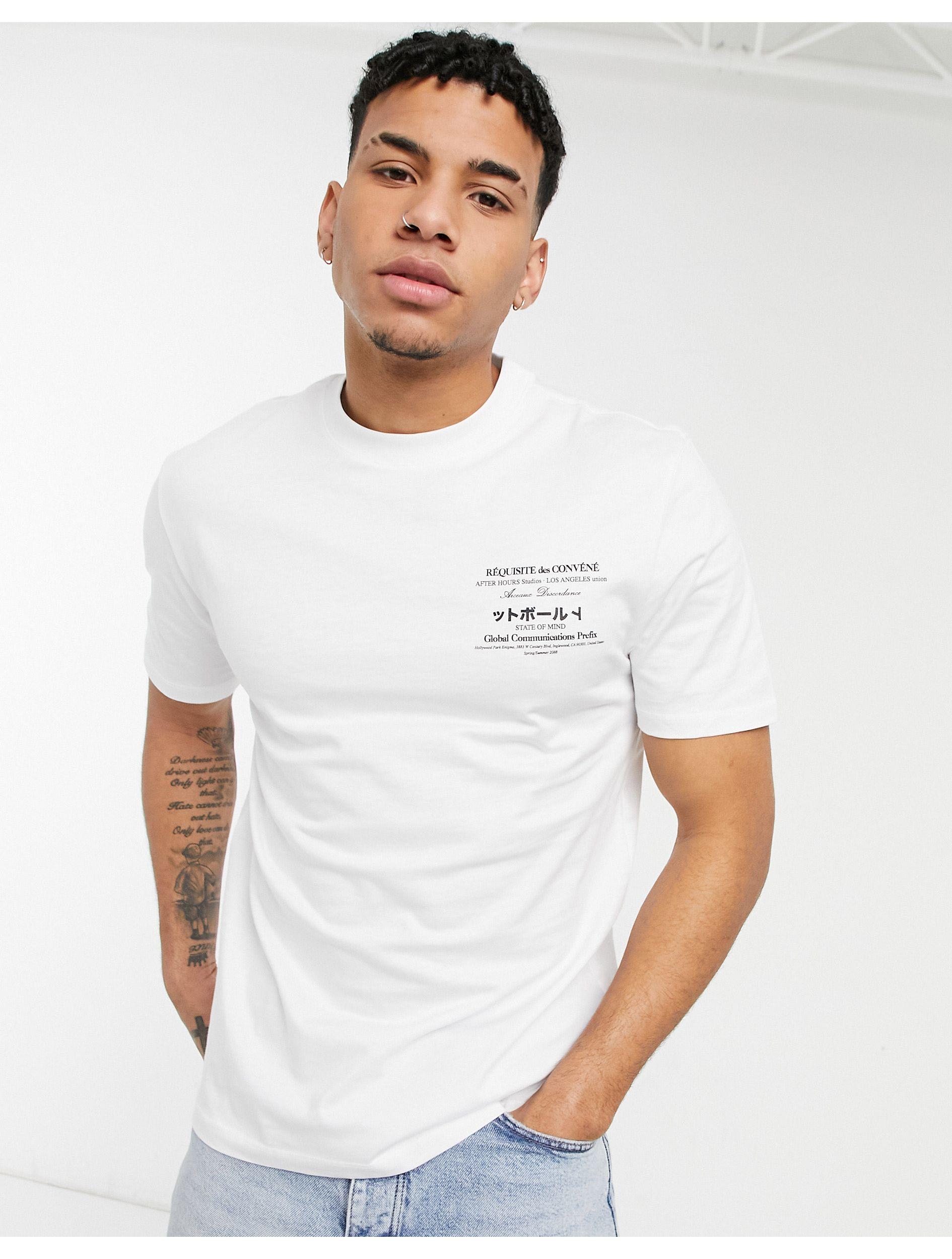River Island T-shirt With Dragon Back 