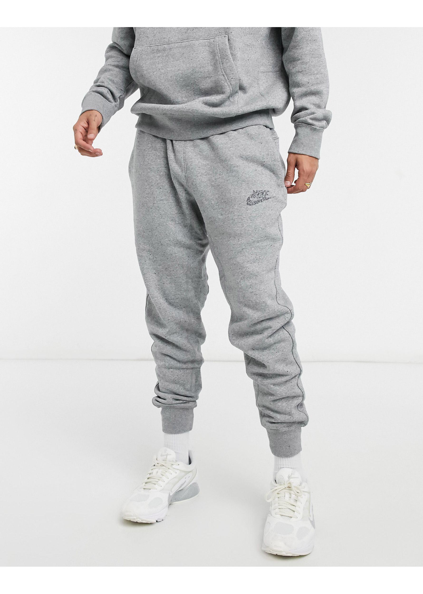 Revival - Joggers grigi con fondo elasticizzato da Uomo di Nike in Nero |  Lyst