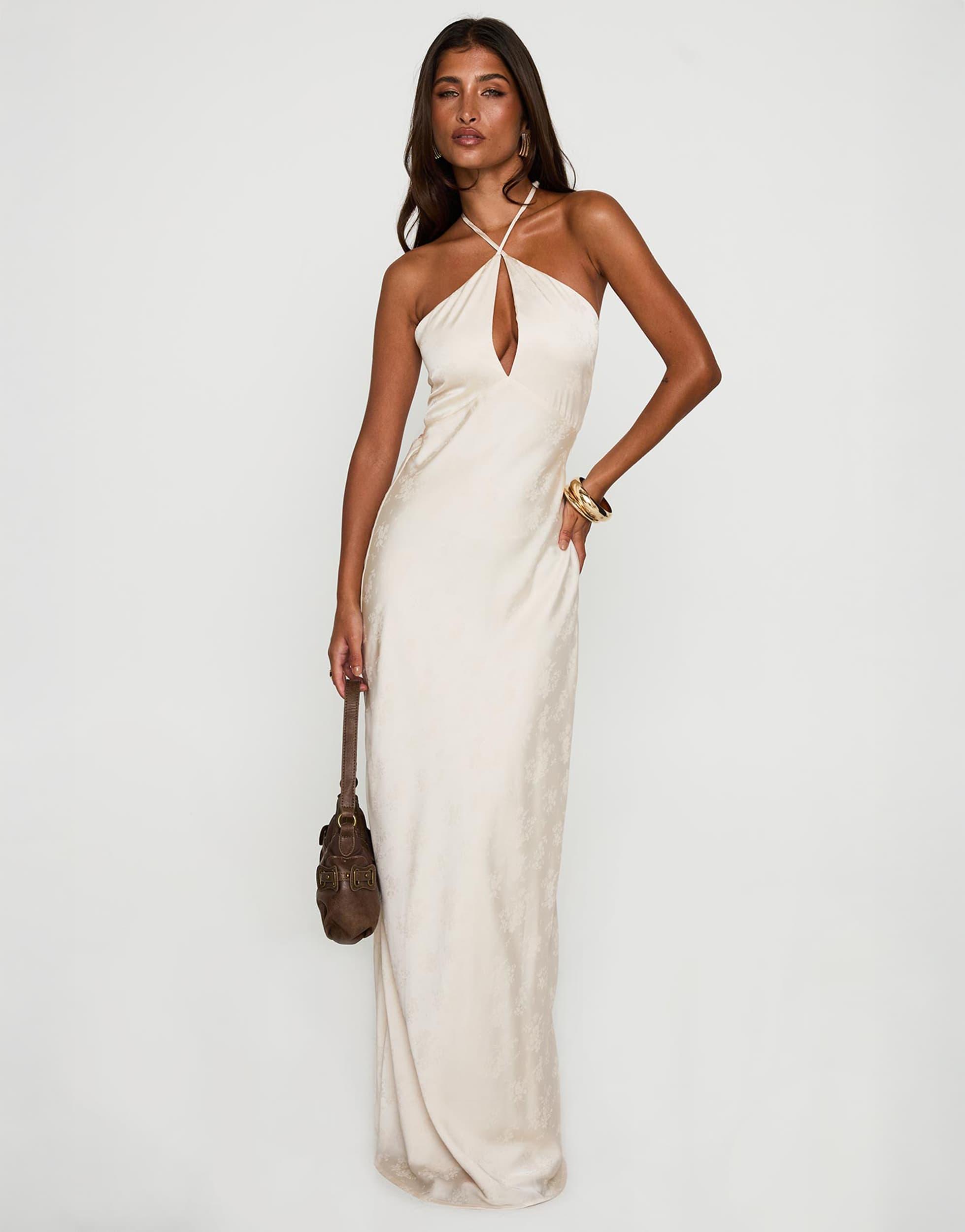 strapless open back dress Cressida Bow-Detail Pleated A-Line Mini Dress in Soft Pink main image 1