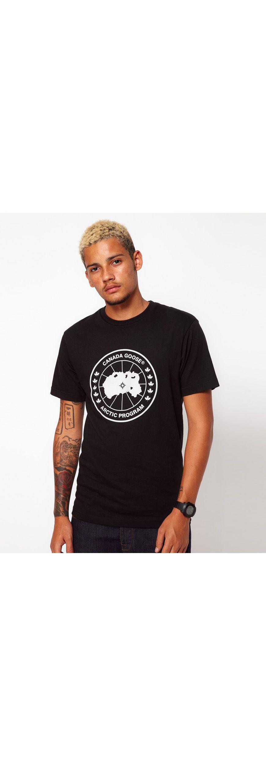 Canada Goose T-shirt in Black for Men | Lyst