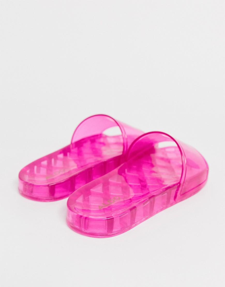 aldo jelly slides