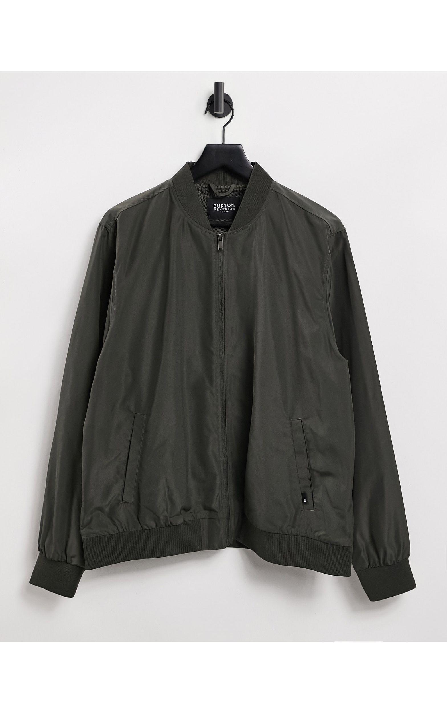 Burton Bomber Jacket in Green for Men Lyst UK