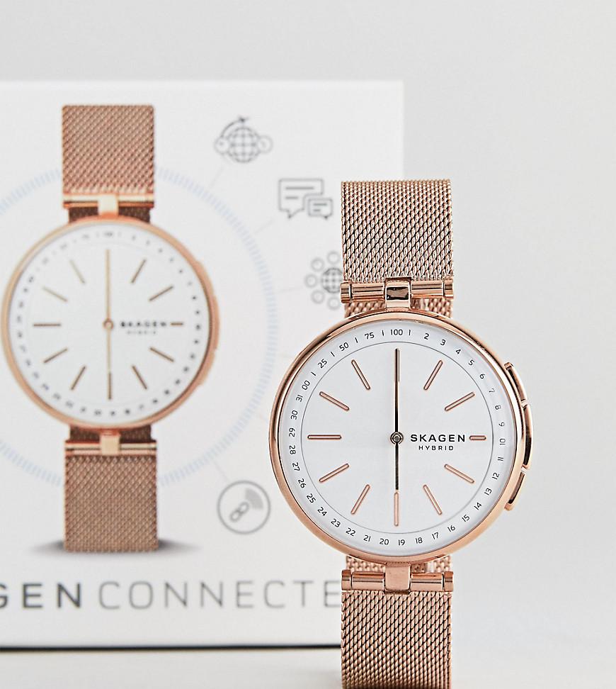 skagen hybrid gold
