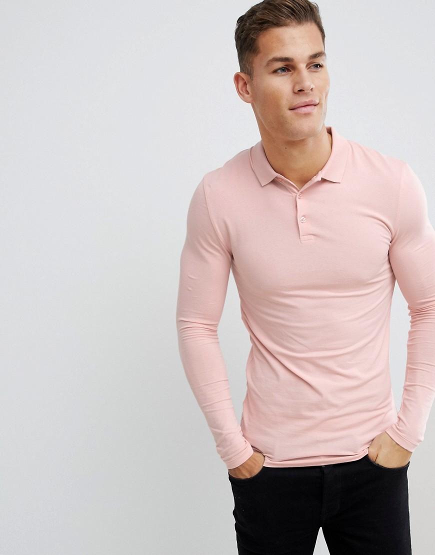 asos muscle fit long sleeve