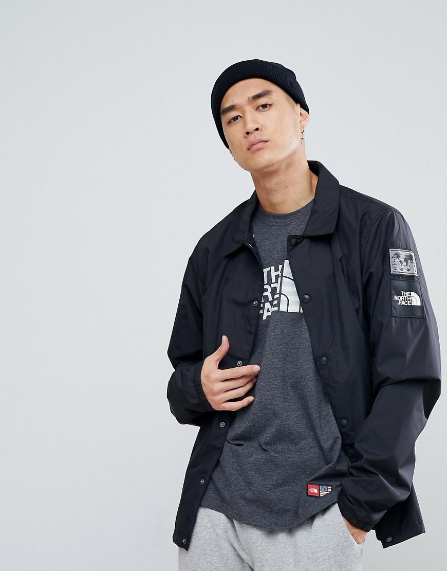 The North Face International Limited Capsule Coach Jacket Flag Lining In  Black for Men | Lyst