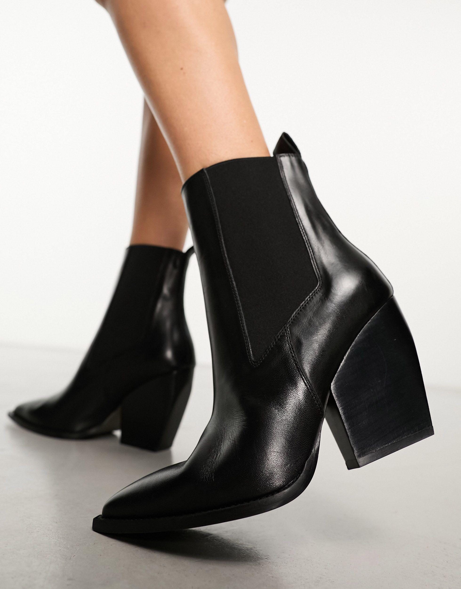 All saints deals heeled boots