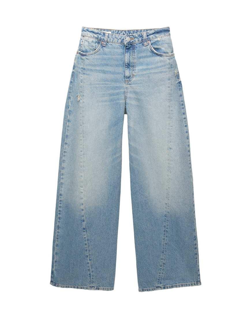 Ladies Jeans Barrel Fit Jeans Pull And Bear Barrel Fit Jeans Pull