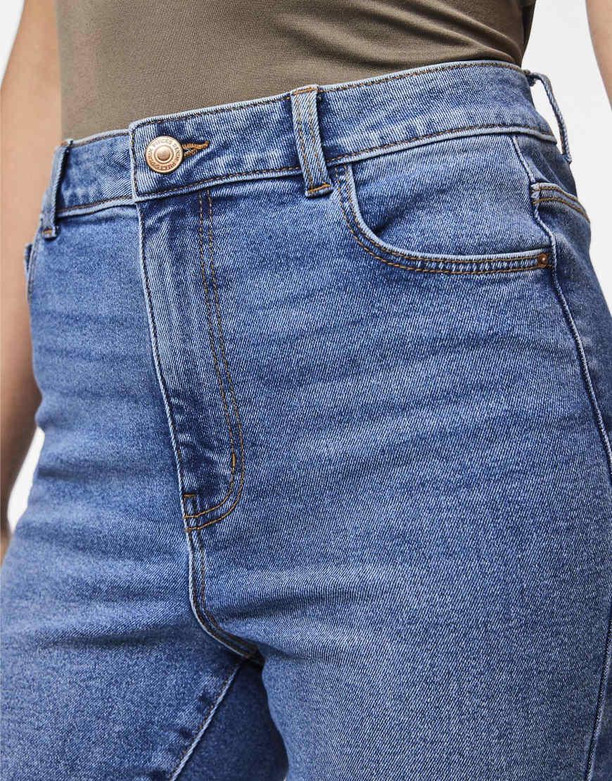 Jeans Moda Casual Vaqueros Skinny PIECES Pcdana HW - Azul Claro Para Mujer | Talla S/32L Vaqueros Talla S 32L