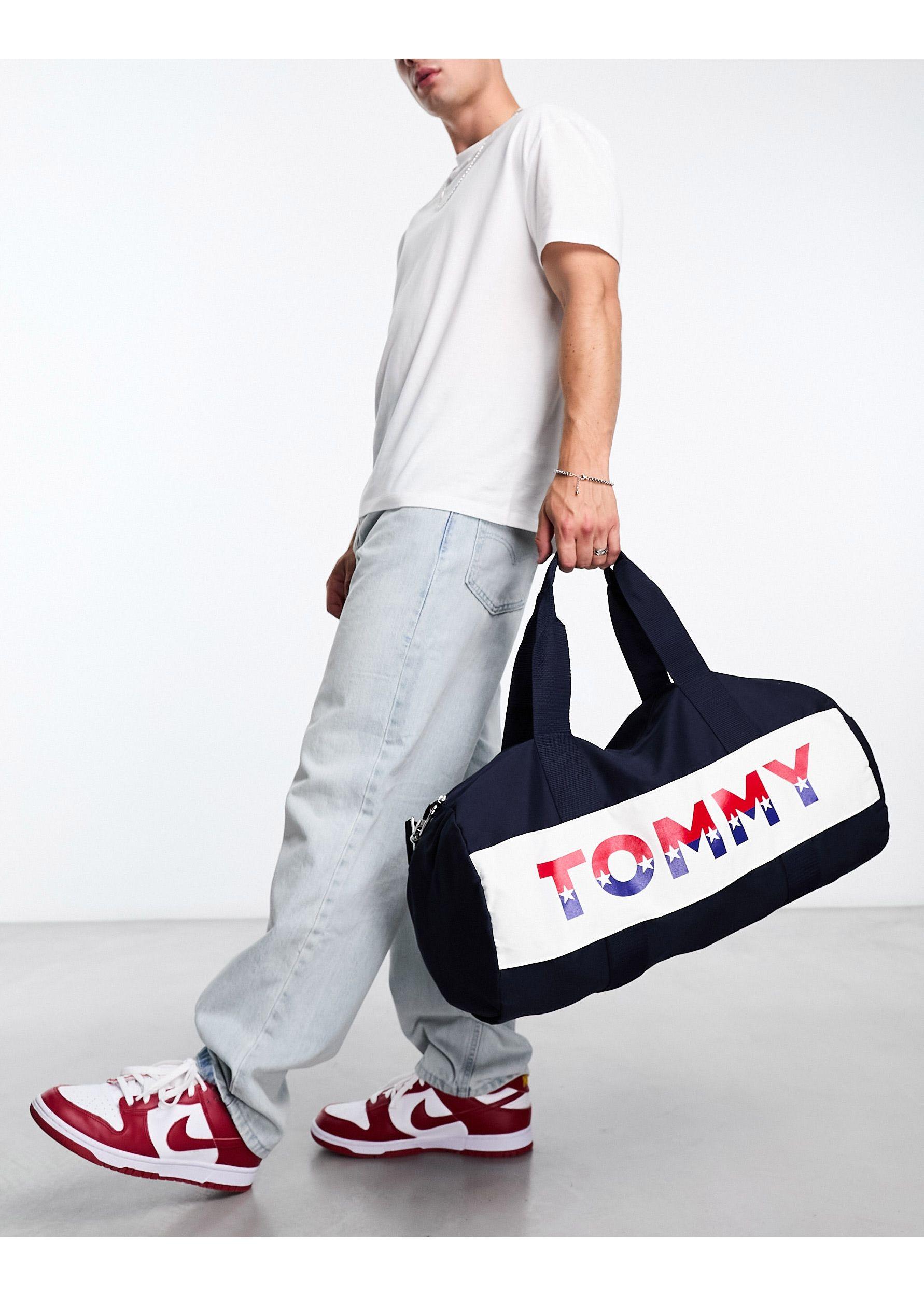 Tommy Hilfiger Rocky Duffle Bag in Blue for Men | Lyst