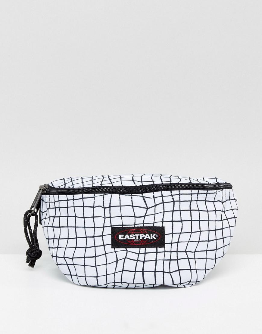 white eastpak bum bag