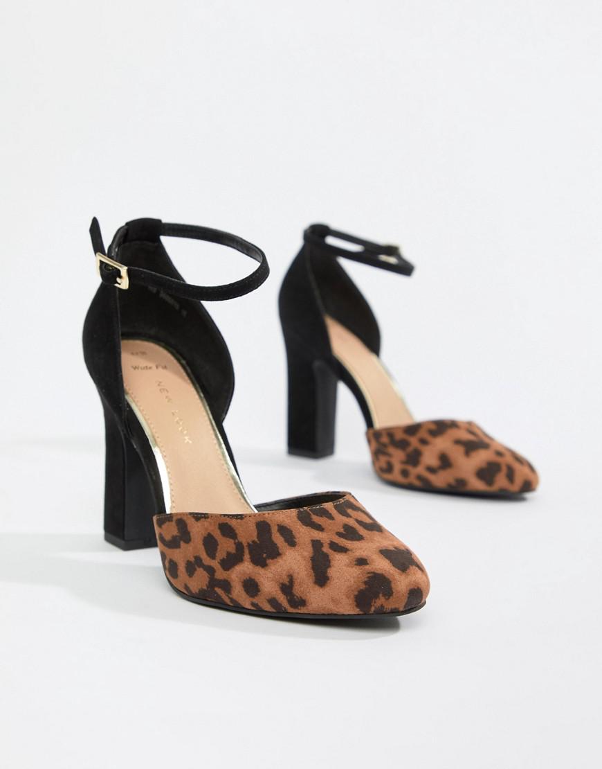 new look leopard print shoes