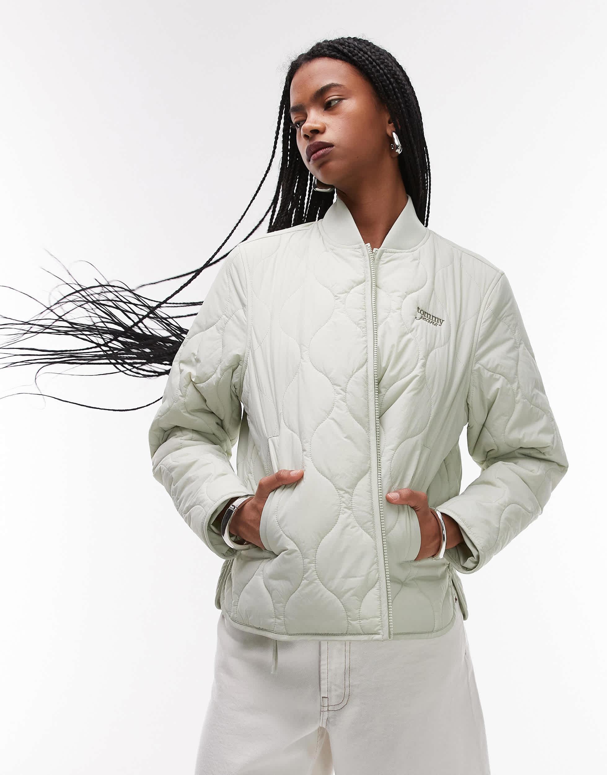 Tommy Hilfiger Jacke Felljacke Gelb Tommy Hilfiger Freizeitjacken