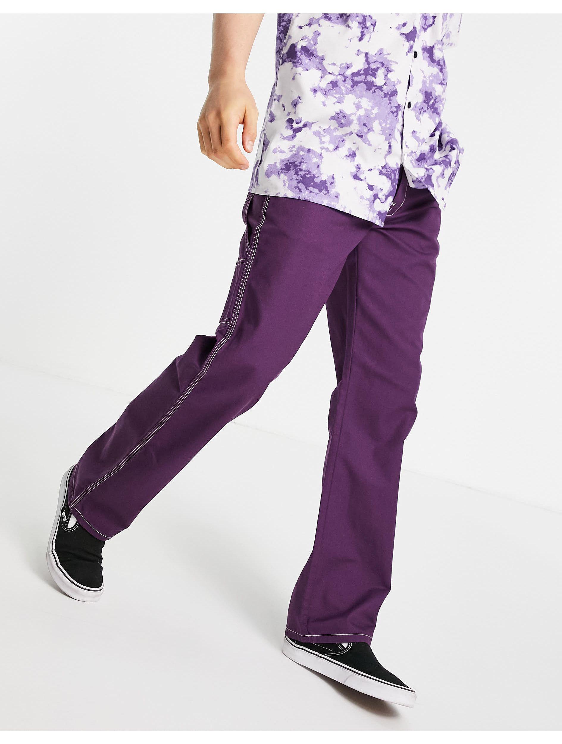 Dickies Wolverton Trousers in Purple for Men | Lyst