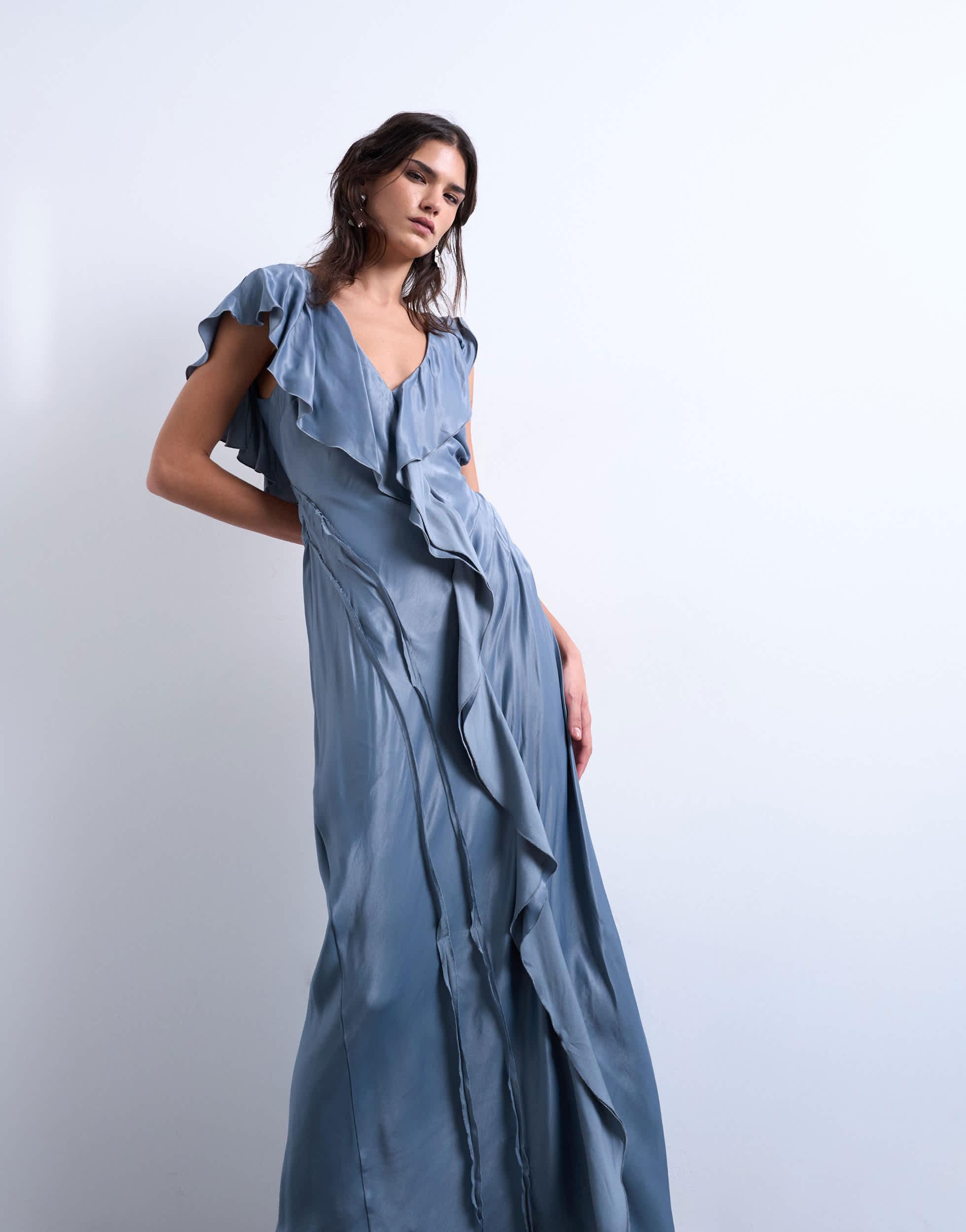 TOPSHOP Ruffled Dresses for Women | Lyst