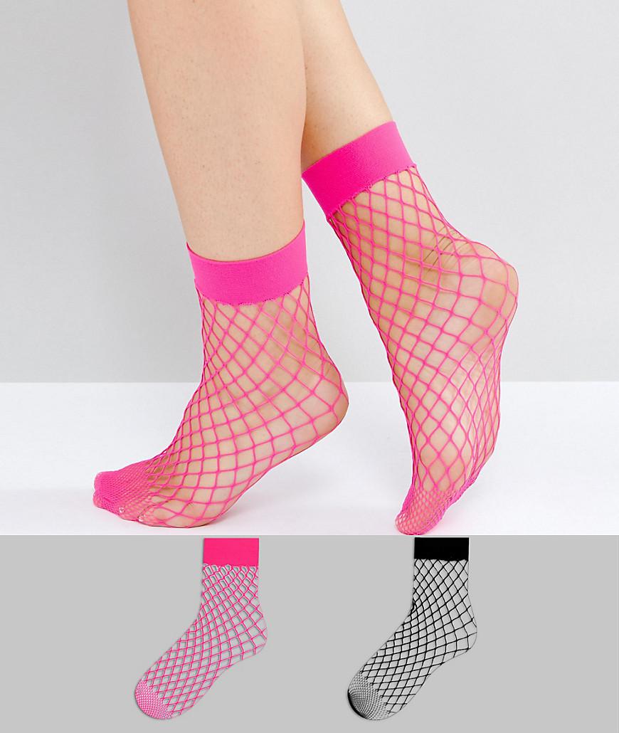 new look fishnet socks