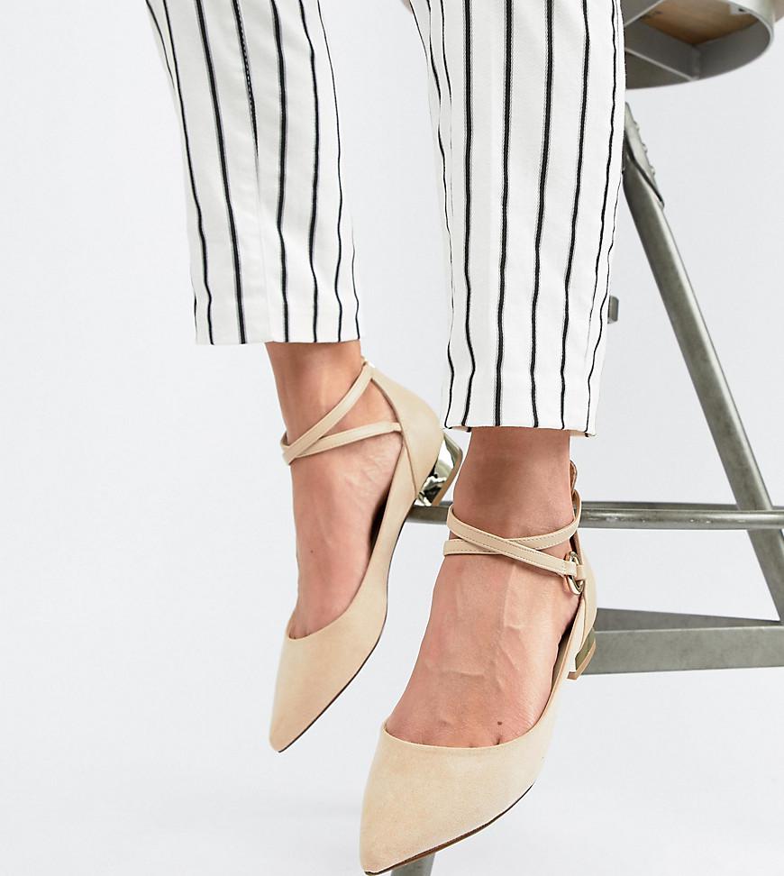 aldo ankle strap flats