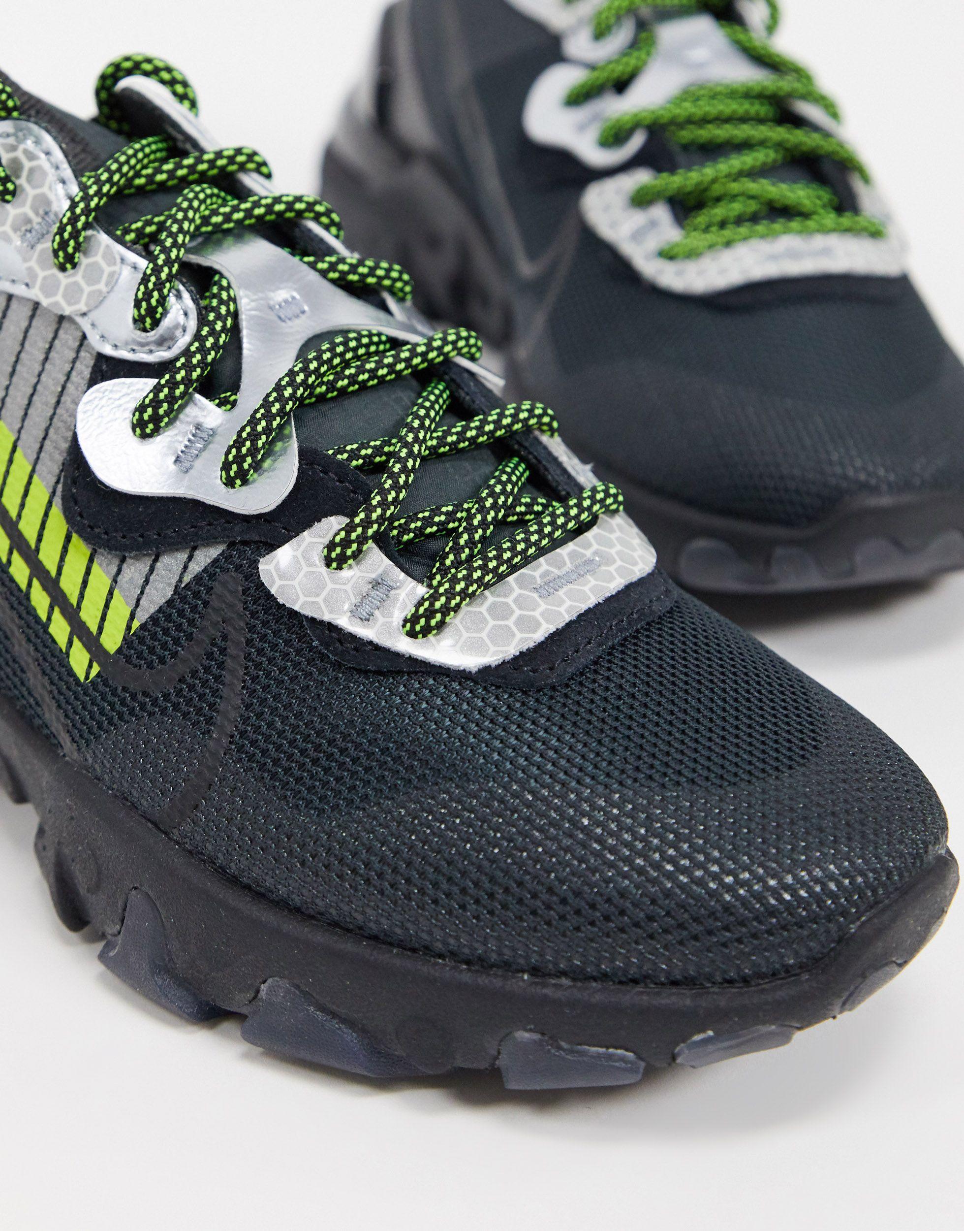 Nike React Vision Premium 3m Trainers in Grey for Men | Lyst UK