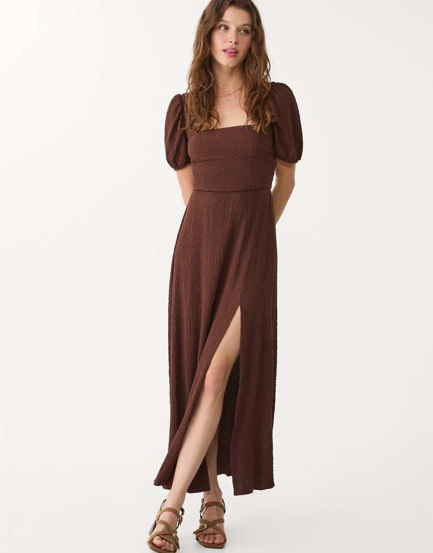organic cotton maxi dress Patou Blue Beach Dresses Dusty_Purple Color:White Floral-2 Womens organic cotton maxi