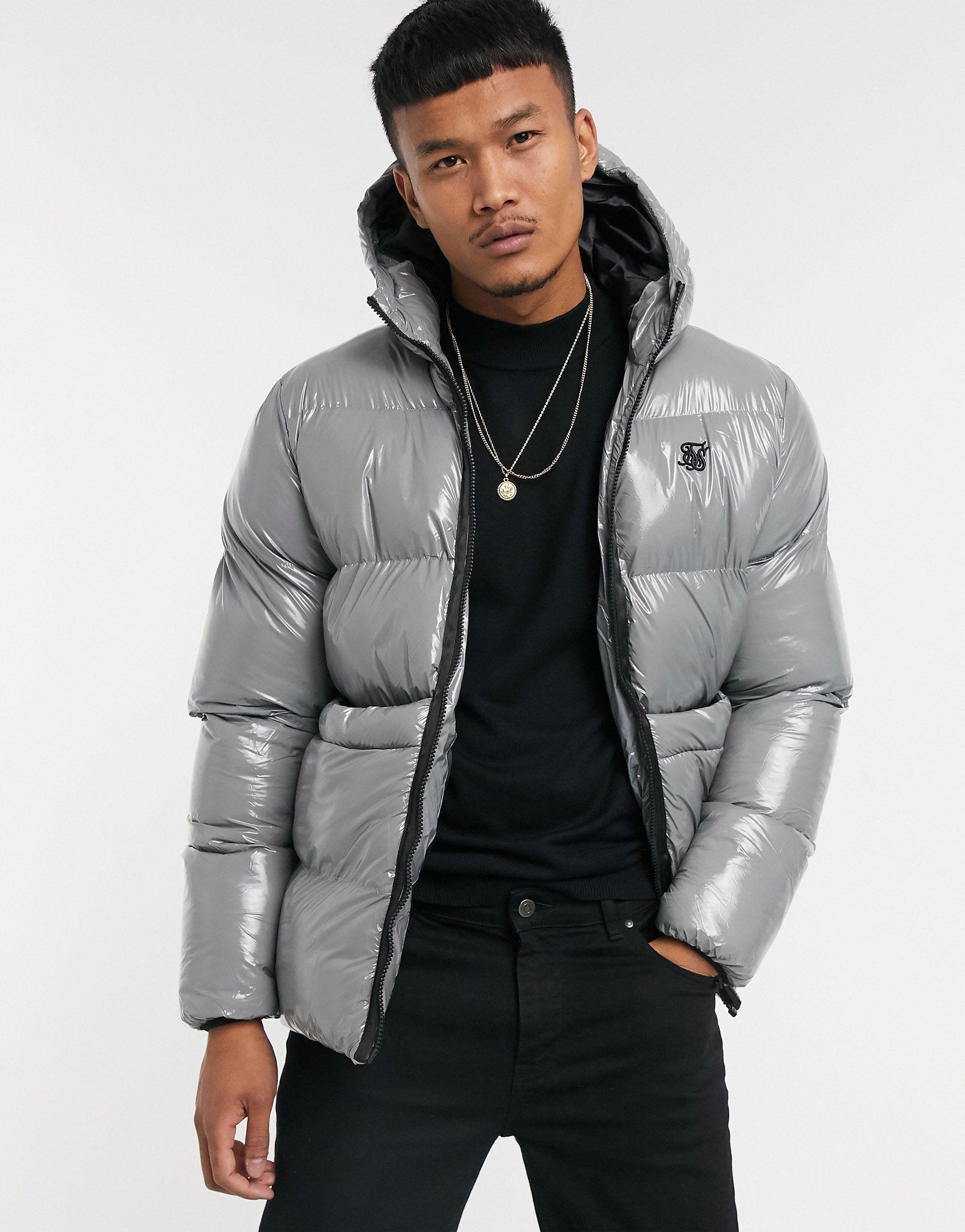 Plumífero SIKSILK de hombre de color Gris | Lyst
