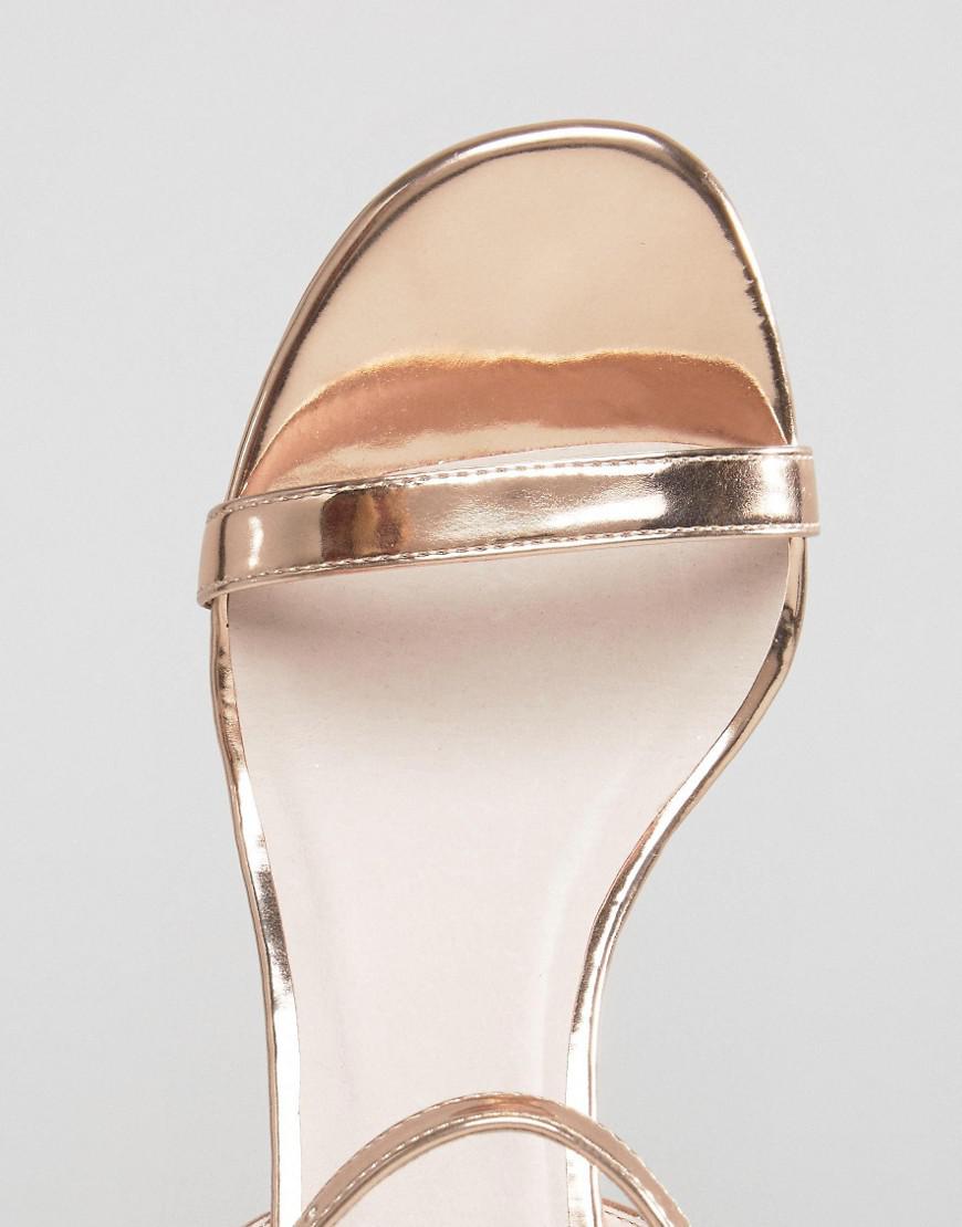 rose gold dolly shoes