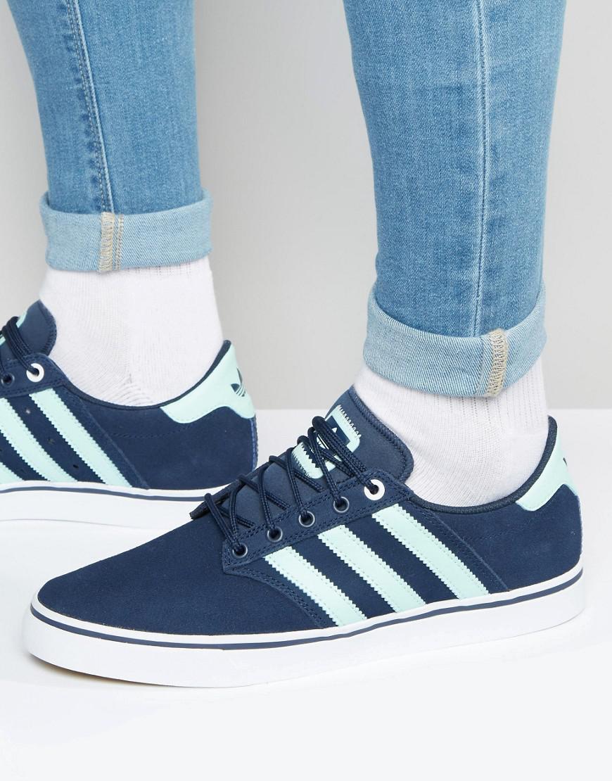 adidas Seeley Premiere In Navy B27766 in Blue for Men | Lyst