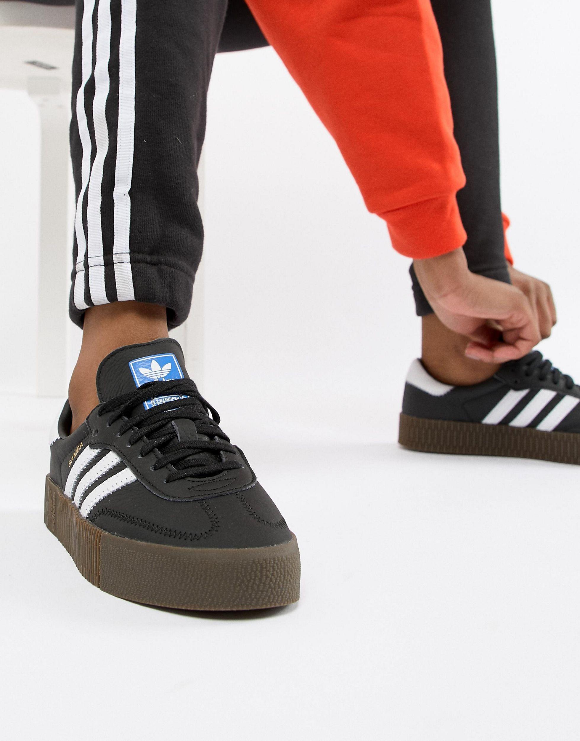 adidas Originals Samba Og Sneaker in Black | Lyst