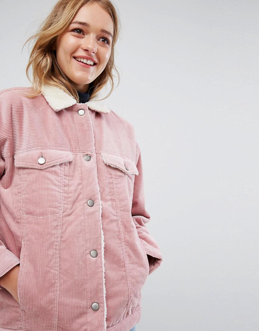 Monki cord jacket Clearance