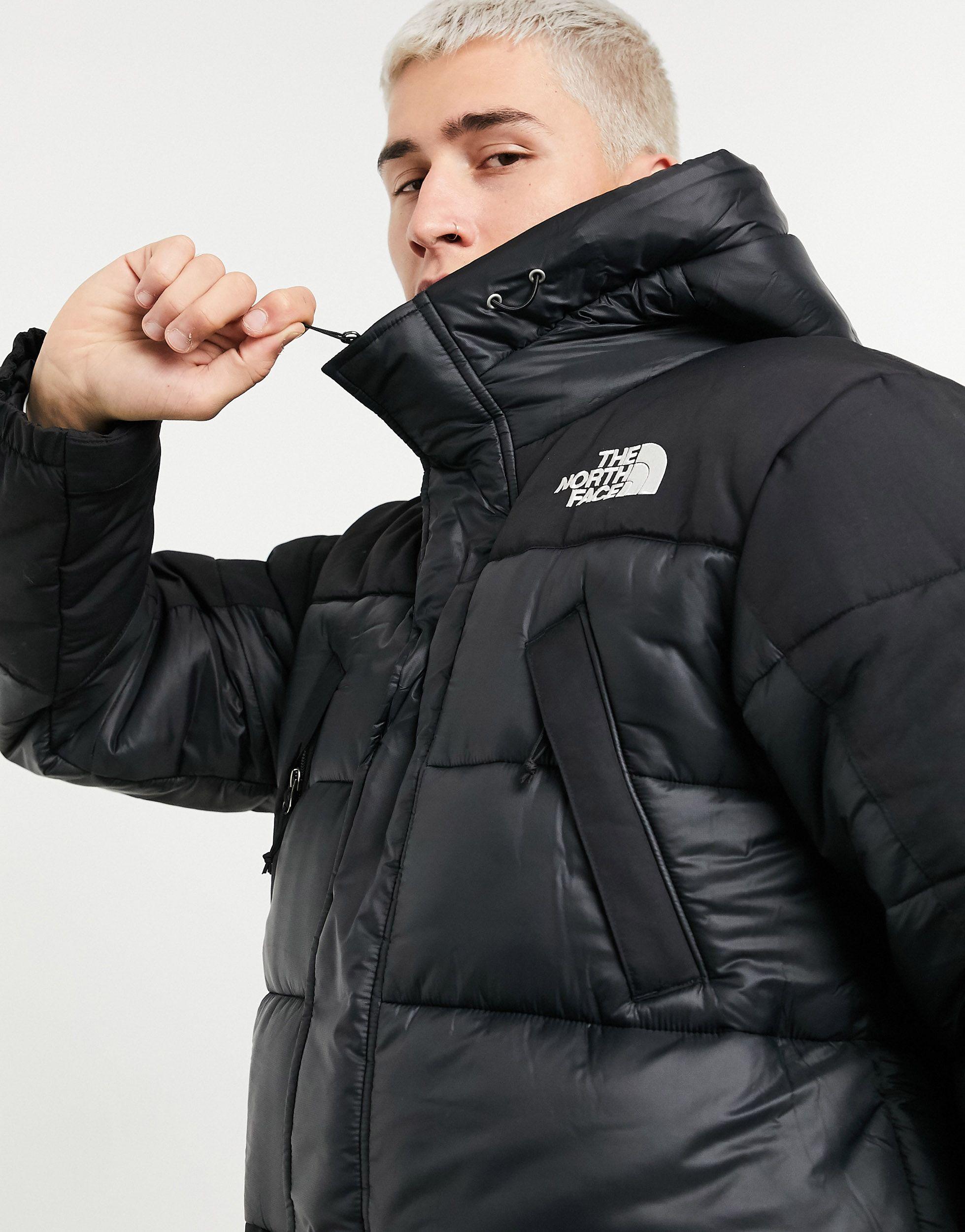 The North Face Himalayan Insulated Parka Jacket in Black for Men | Lyst