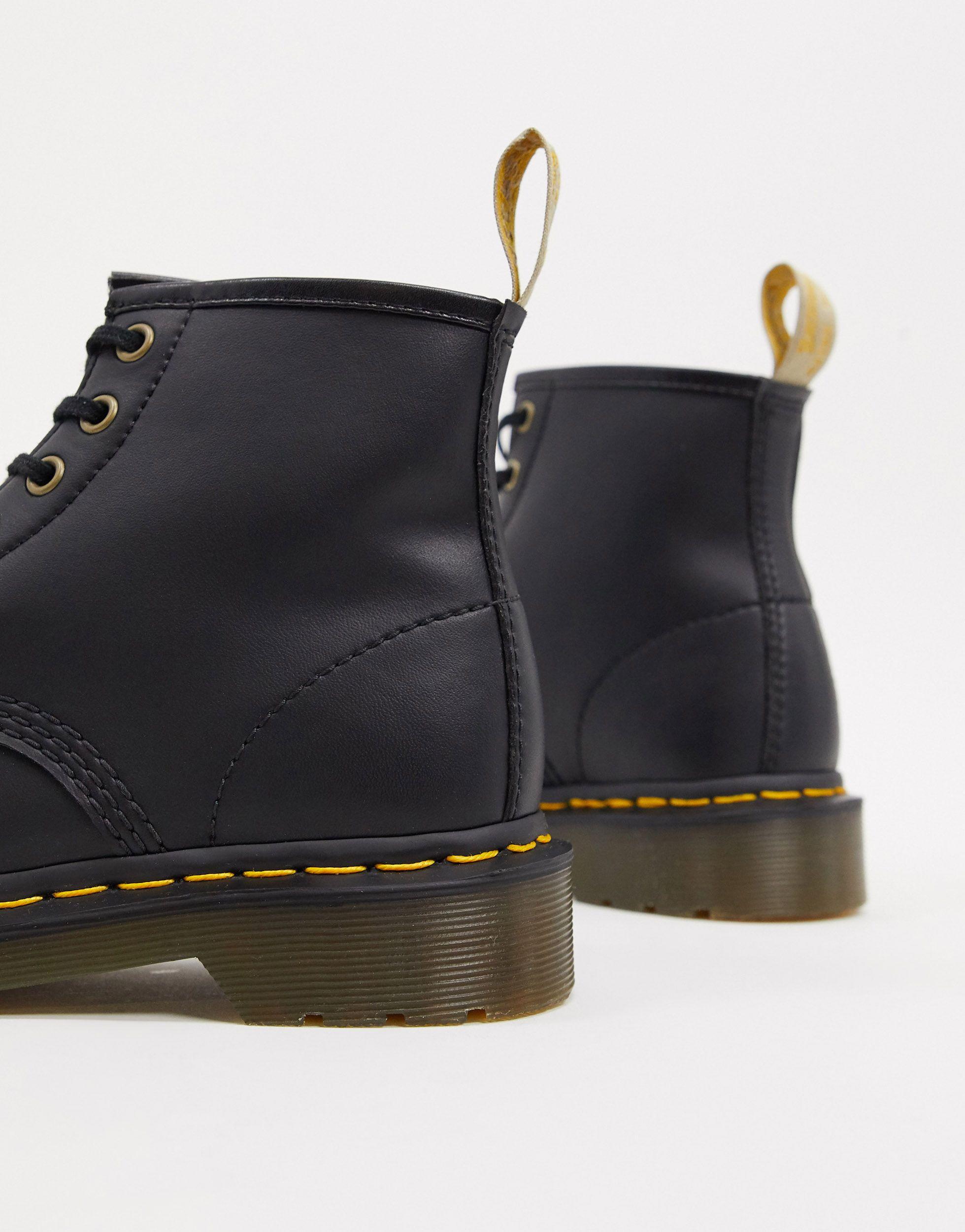dr martens 101 smooth 6 eye boot