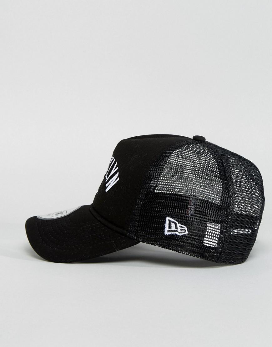 brooklyn nets trucker hat