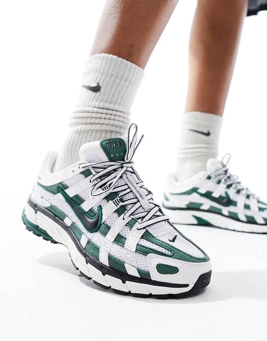 Zapatillas De Deporte Blancas Y Verdes P 6000 De Nike de color Blanco Lyst