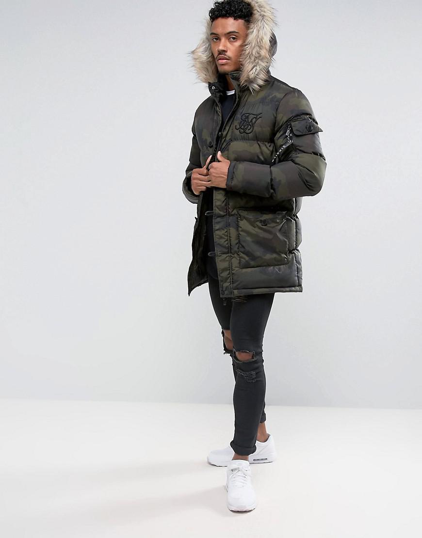 sik silk camo jacket