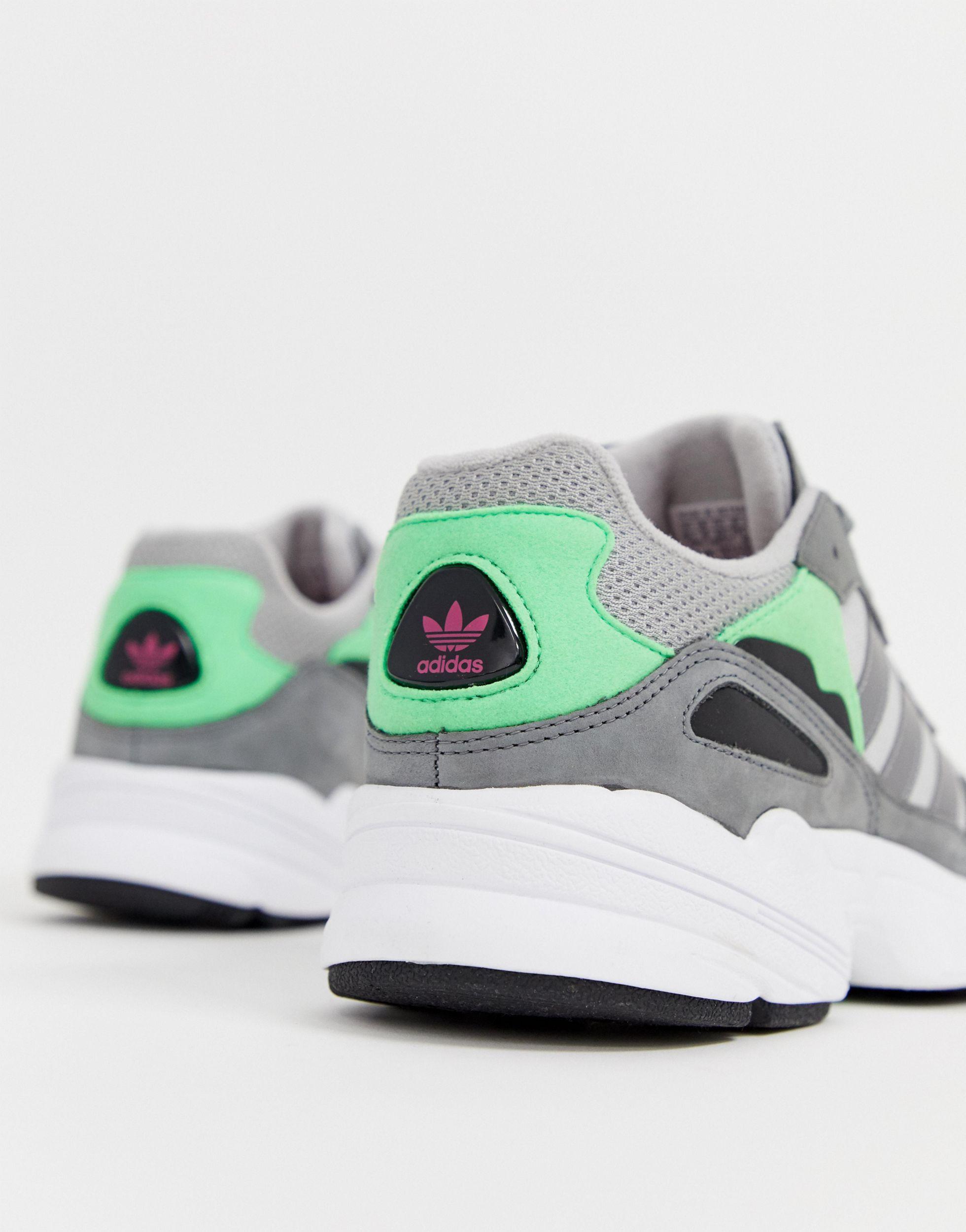 Adidas Originals Suede Yung 96 Sneakers F350 In Gray For Men Lyst