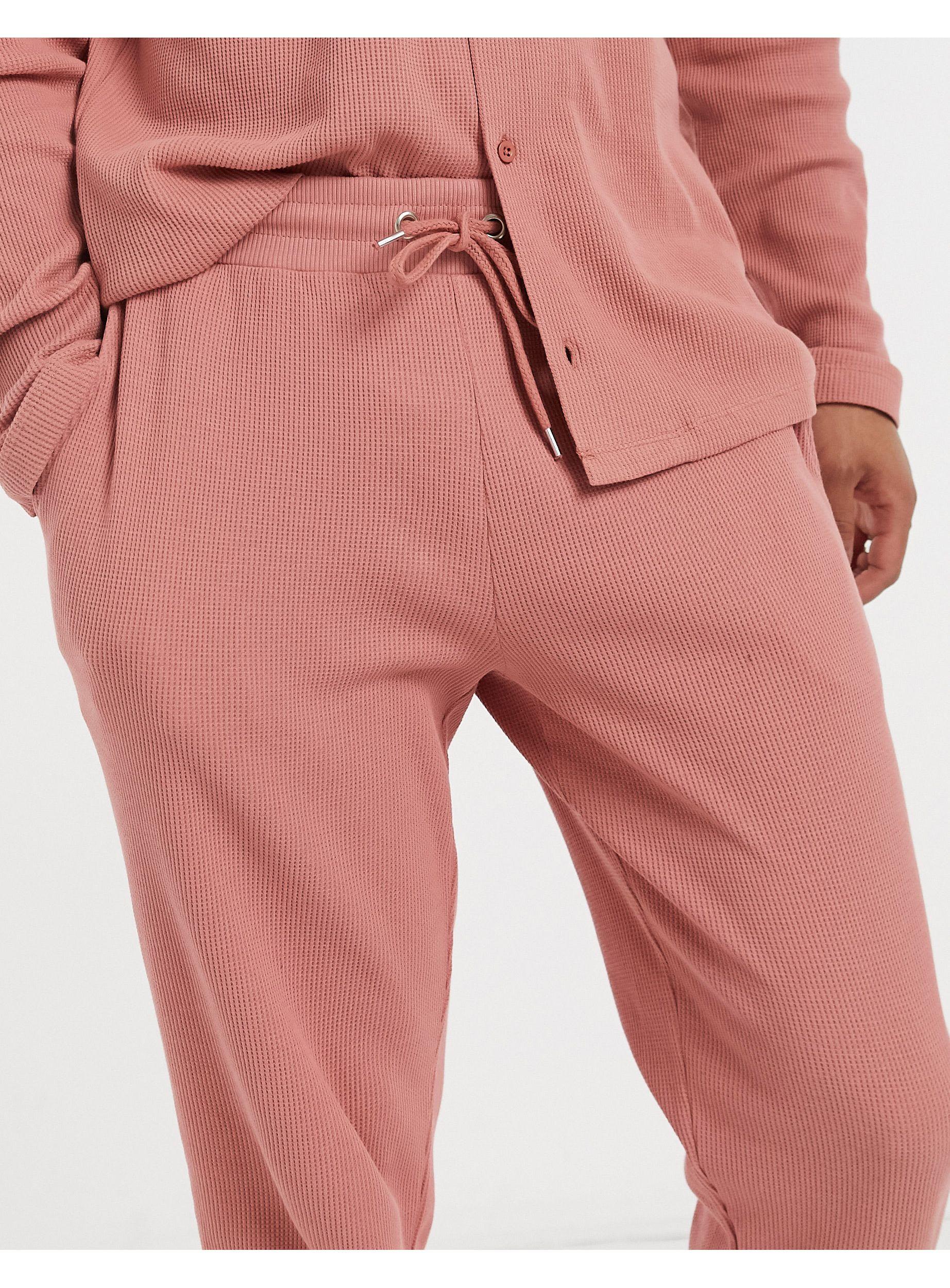 plain tapered joggers