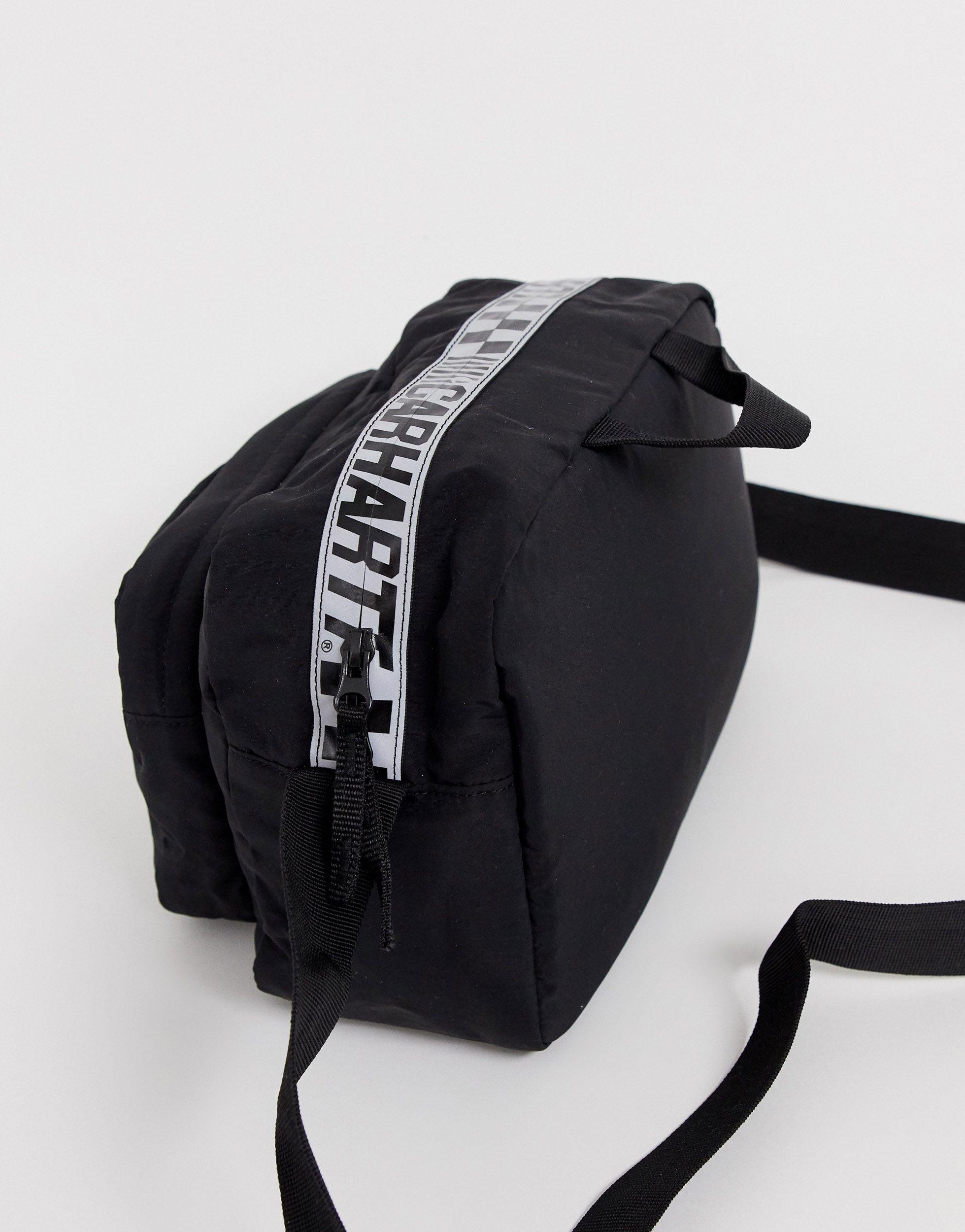 Carhartt WIP Senna Shoulder Bag With Reflective Detail in Black for Men |  Lyst UK