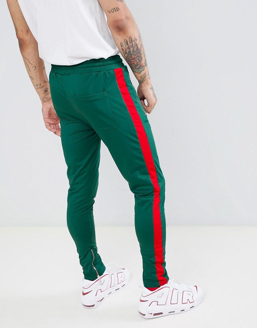 Criminal Damage Skinny Sweatpants In 