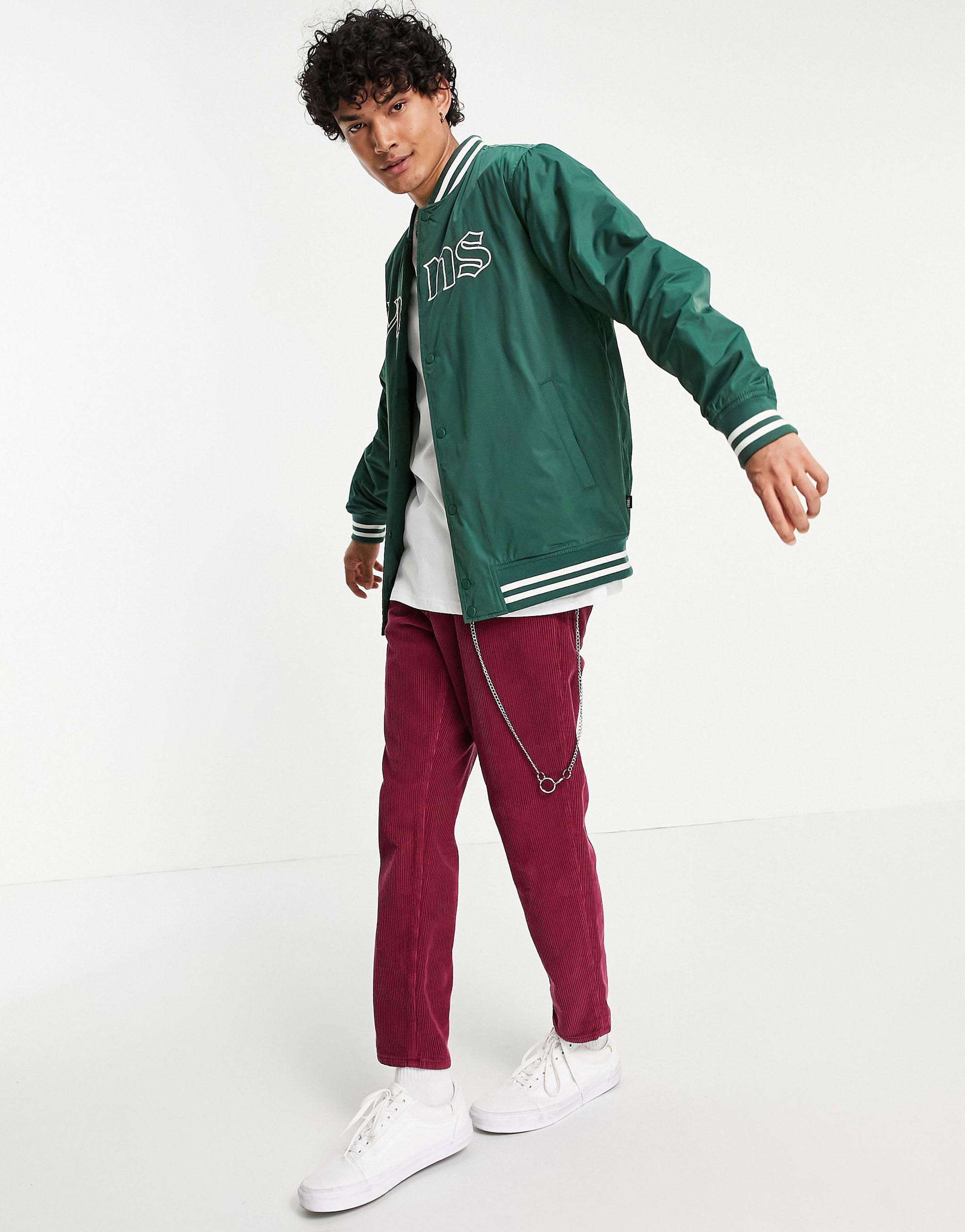 Chaqueta verde pino universitaria sixty sixers Vans de Tejido sintético de  color Verde para hombre | Lyst